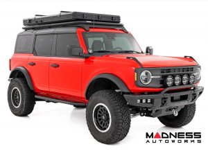 Ford Bronco Running Boards - OV2 Side Steps - Rough Country - 4 Door